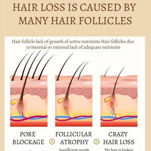 Shampooing capillaire naturel et biologique au gingembre et au Polygonum Multiflorum, 650 ml, vente en gros d'usine - Product Image 5