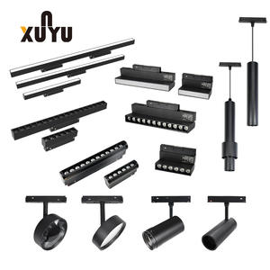 Rail de voie magnétique de profil en aluminium de lumière de voie magnétique de 48v pour le plafond <span class=keywords><strong>tendu</strong></span> - Product Image 2