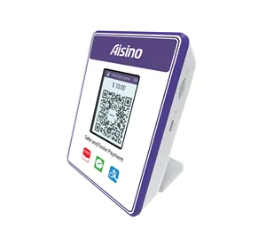 Contactless Qr Code Reader POS Payment Terminal With Mounting Stand Wechat Pay Alipay Mobile APP