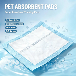 Tapis de propreté pour chien en coton biodégradable écologique, absorbant, multicouche, taille personnalisable, aide à l'apprentissage de la propreté - Product Image 1