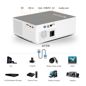 Proyector WOWOTO BL14Pro 8K para Teléfono Móvil, Enfoque Automático por IA, Corrección Trapezoidal 4D, Sonido Estéreo HIFI 3D, Cine en Casa, Android, <span class=keywords><strong>Netflix</strong></span>, WIFI, LCD, EE. UU. - Product Image 3