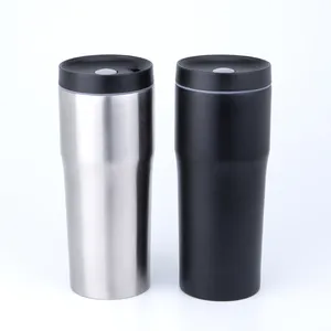 16 oz tumbler insulated double walled tumbler cups stainless steel with lid