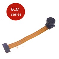Modul Kamera OV2640 2MP DVP 24Pin 0.5mm FPC Lensa 66/120/160 Derajat untuk ESP32-CAM Visi Malam 850nm