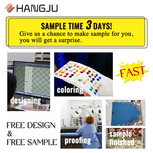 Haute qualité moderne Sajjada Jacquard dentelle garnitures flanelle tissu persan prière pèlerinage tapis nouveau Design personnalisable maison Nylon - Product Image 2