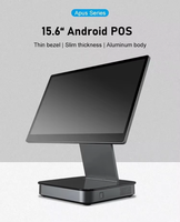 Caisse enregistreuse tout-en-un Android à double écran tactile de 15,6 pouces, résolution 1920x1080, Wi-Fi 6, Bluetooth 5.2, technologie NFC