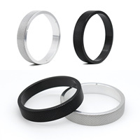 Boîtier d'objectif photographique personnalisé en aluminium et acier inoxydable pour lentilles optiques, usiné par CNC, anodisé, pour équipement photographique
