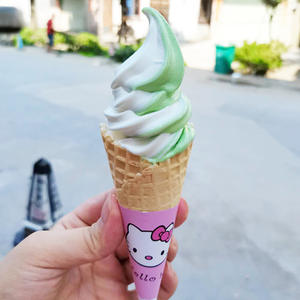 OEM/ODM Venta al por mayor Halal Helado Hokkaidou Leche Sabor Instant Soft Serve Helado en polvo Mix - Product Image 4