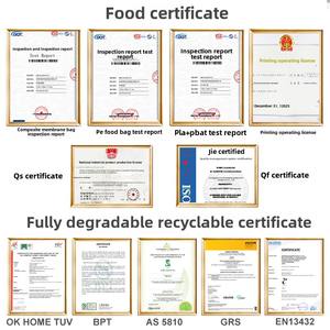 Fábrica al por mayor 100% Biodegradable Totalmente transparente <span class=keywords><strong>PLA</strong></span> PBAT Bolsa de plástico <span class=keywords><strong>triangular</strong></span> Bolsa de flores compostable <span class=keywords><strong>a</strong></span> prueba de humedad - Product Image 5