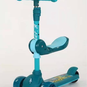 Children's Scooter For Ages 3 And Older Height Adjustable With Lights Mixed Color Hummer Wheels - Product Image 4