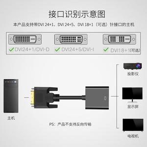 Câble adaptateur Wodexun Dvi vers Vga 24 1 à tête unique pour connexion au moniteur d'ordinateur - Product Image 5