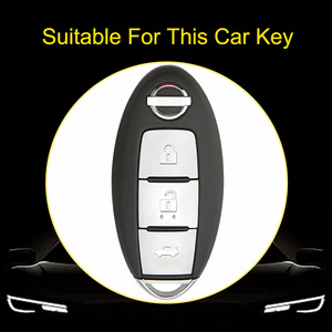 Innofit NIB3 TPU Key Car Cover Fournisseur Pour <span class=keywords><strong>Nissan</strong></span> Sylphy Teana Qijun <span class=keywords><strong>Qashqai</strong></span> Loulan Bluebird Multicolore Bon <span class=keywords><strong>Prix</strong></span> - Product Image 2