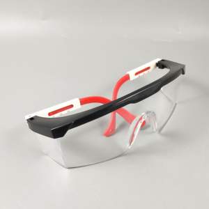 משקפי מגן עיניים עבודה תעשייתית אנטי ערפל אנטי שריטה עדשה שקוף עם מגן בצד משקפיים - Product Image 3