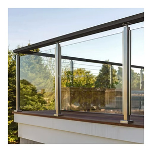 <span class=keywords><strong>Balustrade</strong></span> de <span class=keywords><strong>terrasse</strong></span> moderne en acier inoxydable à faible MOQ pour balcon, escalier, usage hôtelier, installation facile, garantie de 2 ans, totale - Product Image 4