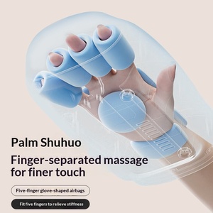 Nouveau modèle transfrontalier de masseur de main multifonctionnel, masseur de doigts à coussin d'air rechargeable, thérapeutique par pression d'air et chauffage - Product Image 4