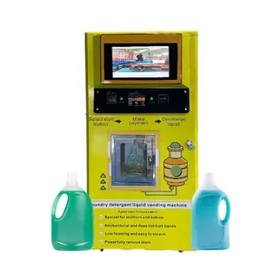 Máquina dispensadora de líquidos Venta caliente en fábricas Ideas para pequeñas empresas Máquina Expendedora de detergente