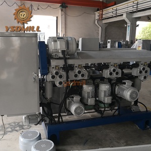 <span class=keywords><strong>Dégauchisseuse</strong></span> horizontale industrielle pour le travail du bois avec moulin à quatre faces, option scie circulaire haute précision à 6 têtes de meulage - Product Image 3