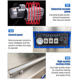 ORME Machine à emballer sous vide les épis de maïs à chambre unique pour la viande et le poisson pour les aliments - Product Image 3