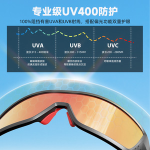 Tr90 Full Rim Sports Goggles Anti Wind Uv Protection Cycling Mountain Biking Outdoor Use Men's - Product Image 4