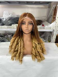 Perruque Lace Front Longue et Lisse en <span class=keywords><strong>Cheveux</strong></span> Humains, Bourgogne Foncé <span class=keywords><strong>avec</strong></span> Mèches Rouges, Pré-Pluckée, Dentelle Transparente - Product Image 4