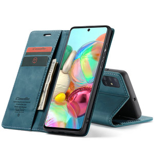 Autentica <span class=keywords><strong>custodia</strong></span> a portafoglio per telefono di lusso per <span class=keywords><strong>Samsung</strong></span> M31 M30s A40s A71 A51 A41 A31 A21s A20e A20 <span class=keywords><strong>A40</strong></span> <span class=keywords><strong>custodia</strong></span> Premium card Cover per telefono - Product Image 1