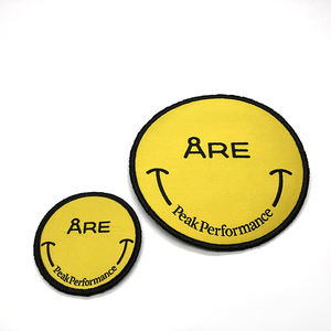 Étiquettes de Patch tissées en damassé, haute densité, pour vêtements, broderie, Logo, de bonne qualité - Product Image 5