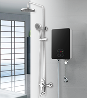 Chauffe-eau sans réservoir 220-240V 6,5KW, haute puissance, chauffage rapide, contrôle numérique pour salle de bain et cuisine familiale