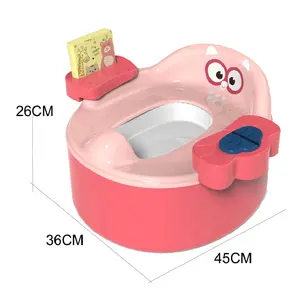 Bebek tuvalet bebek kolay temiz ayrı pisuar oyuncak 3 in 1 tuvalet eğitimi koltuğu tuvalet lazımlık