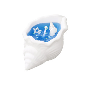 Bougie parfumée en forme de coquillage, en cire de gelée, faite à la main, thème océan, cadeau décoratif - Product Image 3