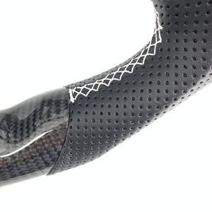 Volant en fibre de carbone véritable, prix direct usine, vente chaude, pièces automobiles personnalisées pour <span class=keywords><strong>Corvette</strong></span> <span class=keywords><strong>C5</strong></span> - Product Image 3