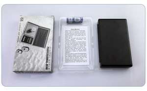 मिनी एलईडी डिजिटल इलेक्ट्रॉनिक स्केल वाइट ग्राम इलेक्ट्रॉनिक डिजिटल पॉकेट स्केल 200 ग्राम/0.01 ग्राम पॉकेट साइज एलसीडी बैकलिट डिस्प्ले - Product Image 2