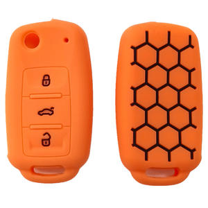 <span class=keywords><strong>Protection</strong></span> de <span class=keywords><strong>clé</strong></span> intelligente en silicone, étui pour <span class=keywords><strong>clé</strong></span> de voiture, <span class=keywords><strong>protection</strong></span> de télécommande, coque de <span class=keywords><strong>clé</strong></span> à 3 boutons pour Golf GTI R32 pour <span class=keywords><strong>Volkswagen</strong></span> - Product Image 4