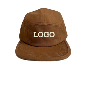 หมวกกีฬาผ้าแคนวาส 5 ชิ้น ปรับแต่งได้ 100% โพลีเอสเตอร์ ระบายอากาศได้ดี ปักมือ สไตล์สปอร์ต แบรนด์เนม สีทองแดง - Product Image 2