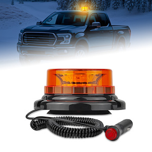 Luz de Advertencia de Emergencia Universal Nueva, 12V 24W 6000 Lúmenes, <span class=keywords><strong>Baliza</strong></span> Magnética Exterior para Camiones y Automóviles - Product Image 1