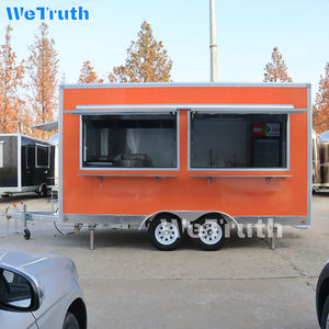 Wetruth รถทอดอาหารติดถนน, รถขายอาหารเคลื่อนที่ได้พร้อมอุปกรณ์ครัวเต็มรูปแบบ - Product Image 2