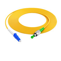 Kabel Jumper Fiber Single Mode LC UPC ke FC APC untuk Sistem Komunikasi 5G FTTX