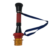 Nozel Selang Pemadam Kebakaran DC Fleksibel yang Dapat Disesuaikan, Semprot/Kabut, DN40/50/65, Pistol Pemadam Kebakaran Portabel, Paduan Aluminium, Tahan Lama, Multiguna, Tipe Blossom