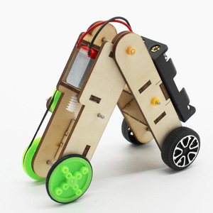 Kit Scientifique en Bois : Robot Éducatif pour Enfants de 7 à 9 Ans, Modèle Animal à Assembler Manuellement, Alimenté par Piles - Product Image 1