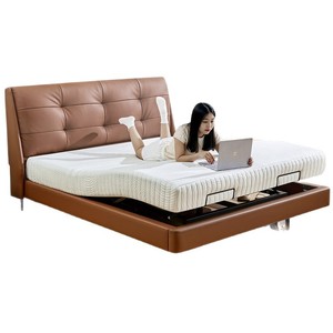Smart Bed Multifunctional Adjustable Electric Bed With Headboard And Zero Pressure <b>Mattress</b> For Bedroom - Product Image 5