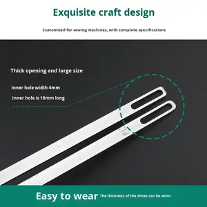 中国製クイック糸通しツール両頭糸通し針伸縮性衣類帽子パンツウエスト留め糸通し - Product Image 3