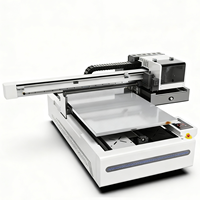 Printer Inkjet UV Flatbed Multifungsi A1 2400 DPI 20 Ppm untuk Film Flex AB, Pencetakan 3D pada Silinder dan Semua Permukaan