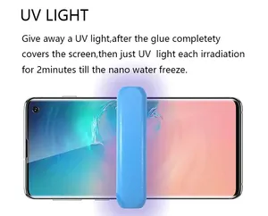 UV lỏng bảo vệ màn hình UV Glass bảo vệ màn hình S23 siêu Tempered Glass UV cho Samsung S23 siêu S23 - Product Image 5