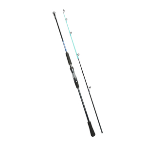 Para RANMI VIOL PLUS 40 #   Caña de Pescar de Fibra de Carbono para Jigging, Mango de EVA, Anillas de Cerámica con Guías FUJI, para Pesca en Agua Salada, Lago o Barco - Product Image 3