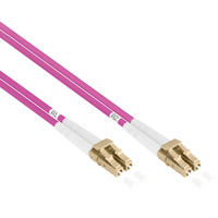 Kabel Patch Fiber Optik FTTH LC/UPC ke SC/UPC Panjang Sesuai Pesanan, Single dan Multi Mode OS2 9/125um Duplex