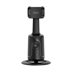 New 360 smart camera head artifact APP-free video photography and live streaming AI recognition face tracking stabilizer