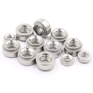 Écrous à riveter M2 M2.5 M3 M4 M5 M8 en acier inoxydable 304, à insertion auto-serrante, finition brute, pour tôles métalliques - Product Image 6