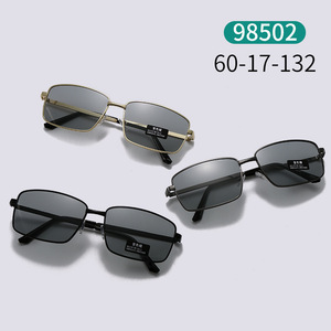 <b>Square</b> <b>Sunglasses</b> Metal Frame TAC Lens UV400 Protection For Men Driving Outdoor Sports - Product Image 3