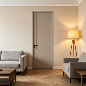 Puerta de Madera de Lujo Aclamada por la Crítica, Económica, Moderna y Minimalista para Dormitorio o Cocina - Product Image 3