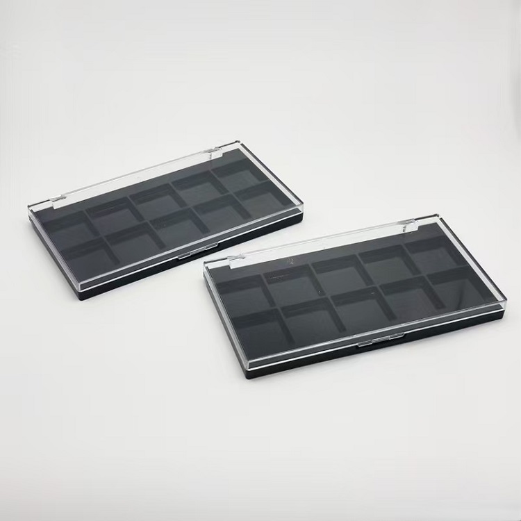 makeup palette empty layout with pan