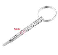 Goupille de fixation rapide en acier inoxydable entièrement filetée à sens unique pour systèmes de fixation de bâches de bateaux, pièce de rechange marine, fournitures nautiques