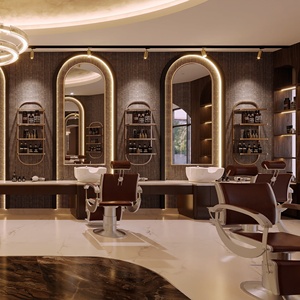 Thiết kế nội thất tiệm nail cao cấp, trang trí sang trọng, thiết kế nội thất salon làm đẹp - Product Image 5